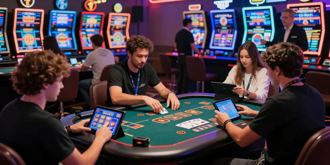 An engaging online gaming scene showcasing players enjoying 68gamebai in a vibrant digital casino.