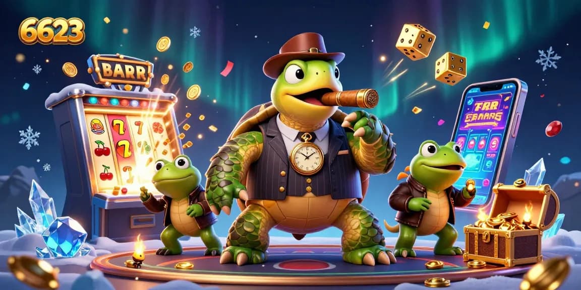 Engage with thrilling games at 6623, featuring exciting slots, dynamic characters, and vibrant casino ambiance.