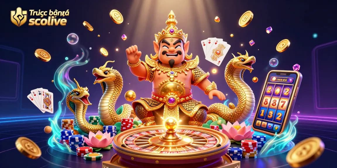 Experience Trực tiếp bóng đá socolive with vibrant casino visuals featuring energetic characters and dynamic elements.