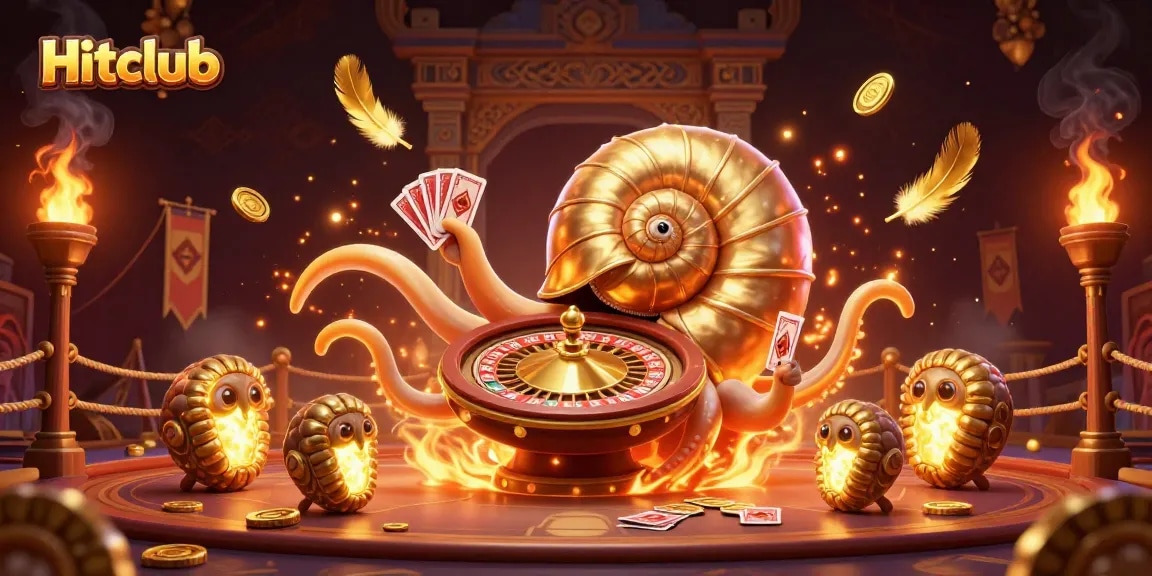 Experience excitement with Hitclub, where the ancient nautilus and glow of ammonite enhance gambling thrills.