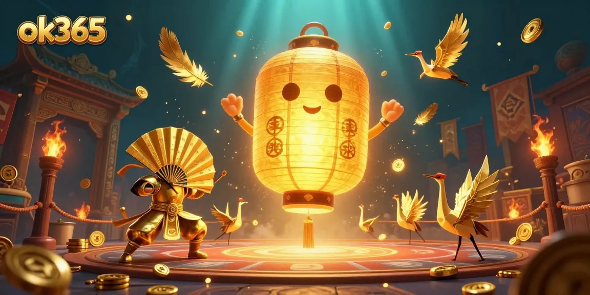 Engage in thrilling gameplay at ok365 with an enchanting casino scene featuring fantastical elements.