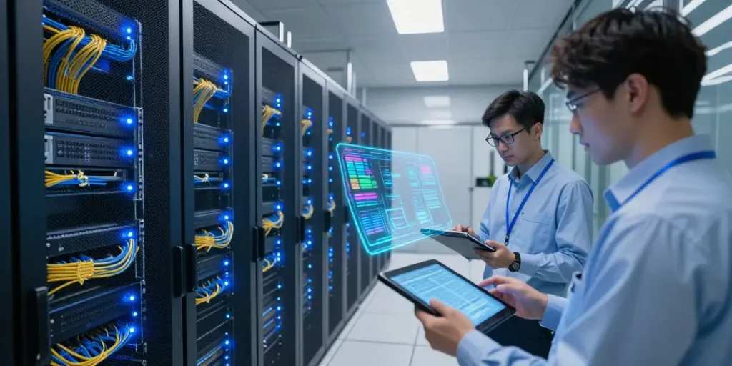 Innovative cloud computing infrastructure showcasing campagnes d’influence YouTube in a digital platform context.