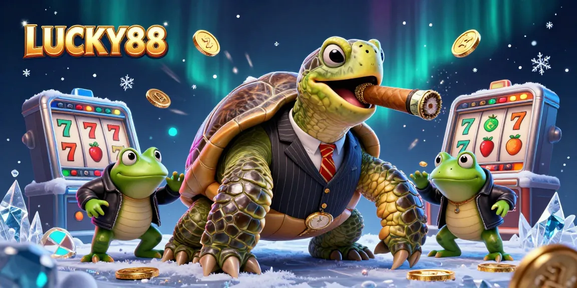 LUCKY88 showcases the exciting casino experience with colorful elements and vibrant characters.