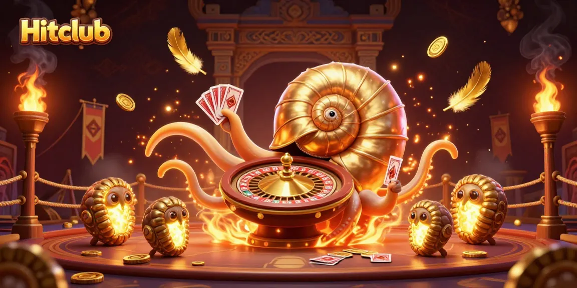Experience excitement with Hitclub, where the ancient nautilus and glow of ammonite enhance gambling thrills.